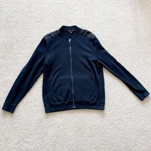 Black Men’s Michael Kors Zip Up